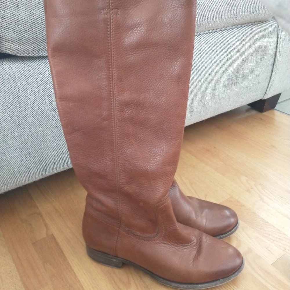 Frye brand Cara roper tall riding boot